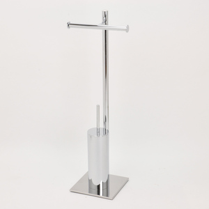 Porte-mouchoirs et brosses de rechange en métal noir de gros - Product Image 4