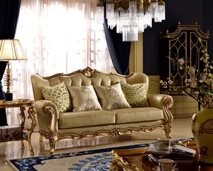 Antieke Franse Stijl Sofa Sets, Luxe Exclusieve Klassieke Sofa