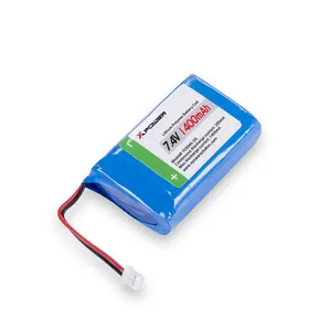 OEM batterie au lithium polymère 7.4v 1400mah lipo batterie pour testeur d'alcool