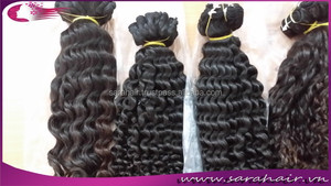 Vente en gros, cuticule vierge péruvienne brute non traitée, cheveux alignés, ondulés profonds et autres motifs - Product Image 3