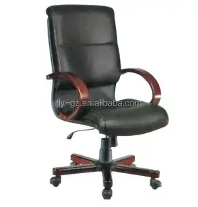 wood swivel chair/good-looking executive chair