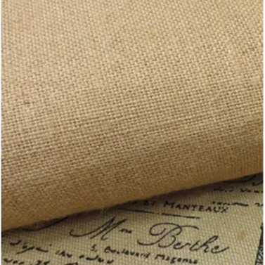 80x80 Density natural color Jute fabric roll, Hemp Hessian Jute Fabric, Wholesale jute sack cloth