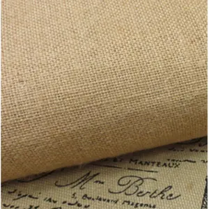 80x80 Densité couleur naturelle rouleau de tissu de Jute Chanvre Hessian Jute Tissu, Gros jute sac en tissu