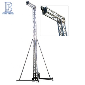 Gantungan speaker aluminium truss dj booth ground support sistem truss line array layer truss - Product Image 1