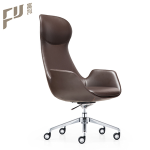Free shipping high quality new and modern swivel leisure leather chair De bureau - Product Image 2