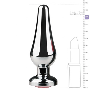 Anal Sex Plug Anal en Acier Inoxydable Plug Anal en Métal pour Couple Butt Masturbation - Product Image 3