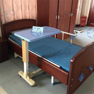 YFT-001 병원 이동식 침대 테이블 환자 식사용 플라스틱 및 ABS 가구 CE&ISO13485 인증 2년 보증 - Product Image 4