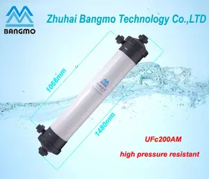 पानी के उपचार के लिए zhuhai bangmo के UFc200AM uf खोखला फाइबर झिल्ली