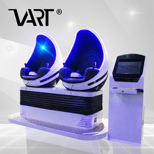 VART Longcheng 2018 venta superior máquinas Arcade 2 asientos 9D VR 360 VR silla con 70 unids película - Product Image 5