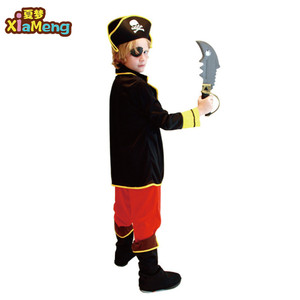 <span class=keywords><strong>2018</strong></span> halloween Caribe pirata cosplay traje para niños - Product Image 4
