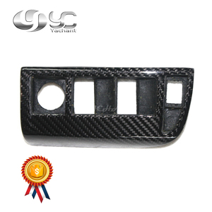 Commerce Assurance Fiber de Carbone Sec Panneau D'interrupteur Adapté Pour 2008-2015 <span class=keywords><strong>R8</strong></span> V8 <span class=keywords><strong>V10</strong></span> Spyder LHD Console centrale Convertible panneau de commutateur - Product Image 1