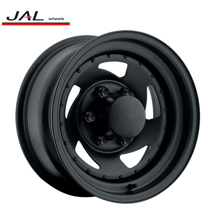 クローム15インチ日本製リム4x100ディープディッシュスチールホイール
