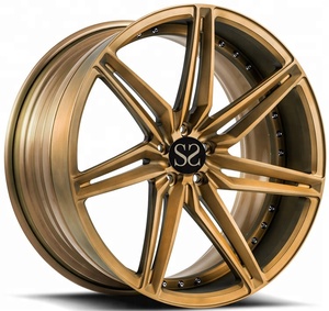 17 18 19 20 21 22 pouces, meilleure qualité, coloré, 2 pièces, grandes lèvres concaves, roues en alliage de voiture entièrement forgées - Product Image 2