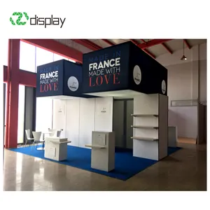 Aluminium modular pameran booth bahan untuk menunjukkan