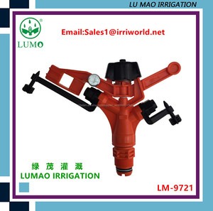 Impatto sprinkler 360 ingranaggio di plastica <span class=keywords><strong>soffione</strong></span> sprinkler per il sistema di irrigazione agricola - Product Image 1