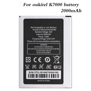 แบตเตอรี่โทรศัพท์มือถือสำหรับ OUKITEL K7 K6000 K5000 K8000 <span class=keywords><strong>K10000</strong></span> แบตเตอรี่ 10000mAh ใช้งานได้นาน - Product Image 3