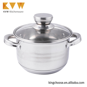12 pièces batterie de cuisine en acier inoxydable casseroles et casseroles - Product Image 3