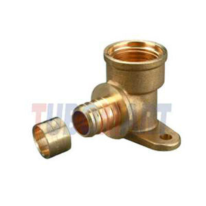 coude femelle avez 2 pieds fixés au mur raccord de <span class=keywords><strong>PER</strong></span> Espagnol type - Product Image 4