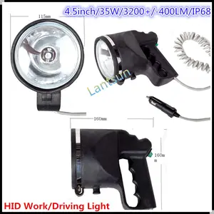 Hid 513 Portable H4 Xenon lampe 35 W 12 V / 24 V HID off Road lumière Spotlight