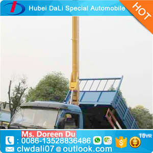 Dongfeng 8 טון משאית אשפה מנוף משאית רכוב עם 2.5 טון מנוף - Product Image 2