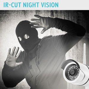 SUNIVISION Nhà Sản Xuất!!! Ngoài Trời <span class=keywords><strong>720P</strong></span> <span class=keywords><strong>WIFI</strong></span> IP <span class=keywords><strong>Camera</strong></span> Bullet Mạng Chống Thấm Nước/Weatherproof CMOS - Product Image 4