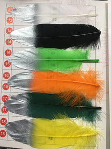 Oro Immerso Piuma Bianca per il Mestiere di DIY di Scintillio di Arte Naturale Decorazioni Del Partito Accessori per il Compleanno/Cerimonia Nuziale/Vestito Da Partito -up - Product Image 4