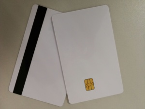 <span class=keywords><strong>Carte</strong></span> blanche vierge avec puce FM4442 + bande magnétique vierge Hico Track 2 - Product Image 3