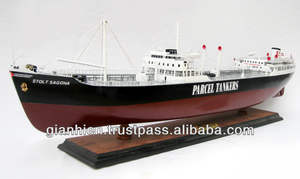 เรือบรรทุกน้ำมันซาโกนาแบบเรือจำลองไม้สำหรับของเล่นเป่าลม - Product Image 2