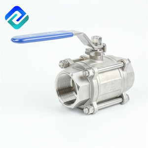 Vanne de porte à bille en acier inoxydable, de 1/4 à 4 pouces, <span class=keywords><strong>2</strong></span> pièces - Product Image 5