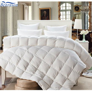 China proveedores por mayor abibaba verano blanco Reina tamaño king cama patchwork algodón pato edredons consolador del lecho de - Product Image 2