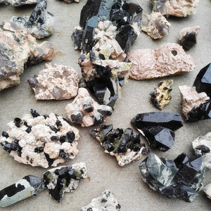 Baguettes de cristal en Quartz noir naturel, 50 pièces, spécimen - Product Image 6