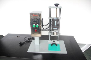 Semi automatique bouteille en plastique capsule en aluminium machine - Product Image 2