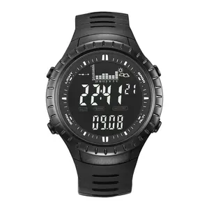 Spovan 야외 낚시 시계 3atm 방수 사용자 정의 로고 디지털 시계