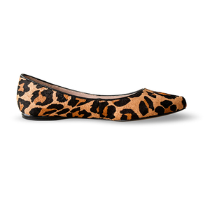 <strong>Leopard</strong> Cow Hair slip on Ladies <strong>Flats</strong> Casual Shoes Women <strong>Flat</strong> Dress Shoes - Product Image 1