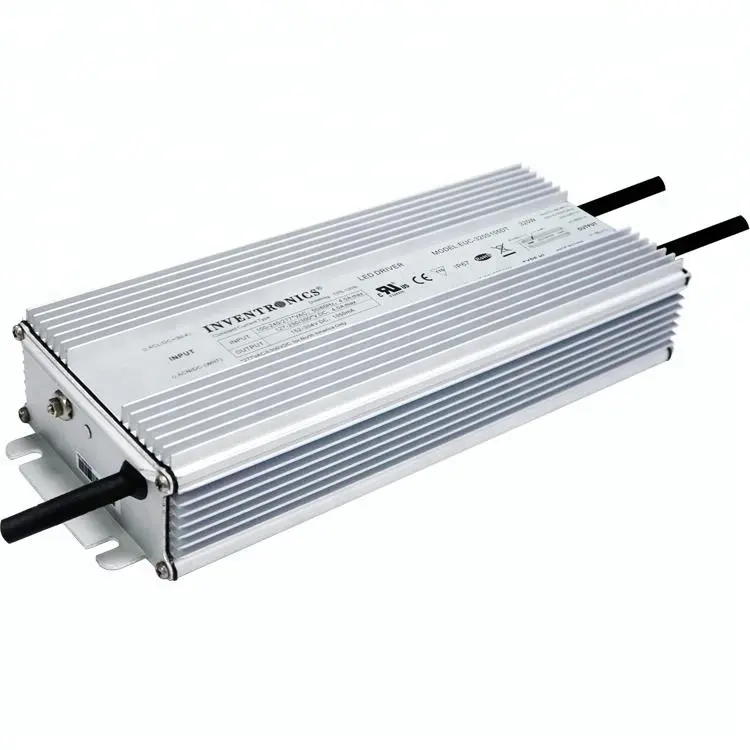 Inventronics 160W-320Watts 300W High Power LED Driver IP67 Waterproof 1050mA-6200mA 26-304Vdc LED Canopy Light Power Supply