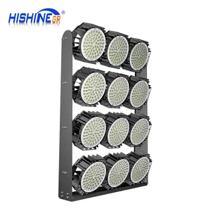 Độ sáng cao sân vận động chiếu sáng cao mast LED Flood Light IP67 4k phát sóng hỗ trợ 1000W nhôm thể thao sân vận động 800W