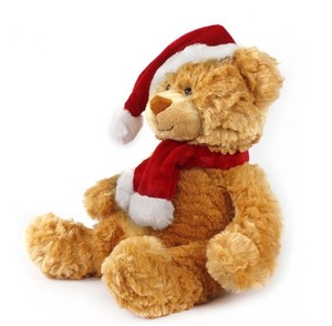 <span class=keywords><strong>Orsacchiotto</strong></span> di Peluche Natalizio all'Ingrosso con <span class=keywords><strong>Cappello</strong></span> e Sciarpa, Cappelli da Babbo Natale, Sciarpe, <span class=keywords><strong>Orsacchiotto</strong></span> di Peluche Imbottito, Giocattolo Animale, Regali per le Festività - Product Image 2