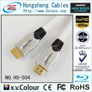 2017 Convention Or Plaqué Prend En Charge Ethernet 3D 1.4 2.0 4 K HDMI Câble - Product Image 4