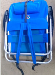 <span class=keywords><strong>Silla</strong></span> de <span class=keywords><strong>Playa</strong></span> Plegable Resistente <span class=keywords><strong>con</strong></span> Correas de Hombro Acolchadas - Product Image 5