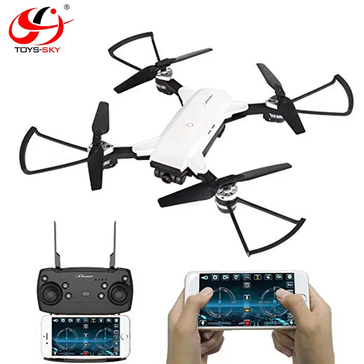 YH-19HW Wifi FPV 720P Camera Foldable 2.4G 6-Axis Selfie Quad copter Drone Toys with fix height