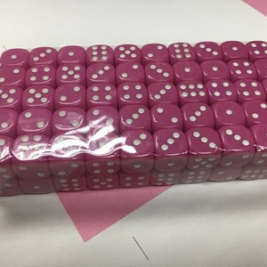 Nhà Máy Trực Tiếp Cổ Phiếu Giá Rẻ Lớn 25Mm Trắng <span class=keywords><strong>Dot</strong></span> Acrylic Xúc Xắc Tùy Chỉnh In Góc Vuông Trò Chơi Hội Đồng Quản Trị Dnd Phụ Kiện Xúc Xắc - Product Image 6