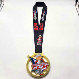<span class=keywords><strong>Hyper</strong></span> muestra logotipos personalizados forma arbitraria Rosario conector de Hockey de campo medallas esmalte medalla con su logotipo - Product Image 2