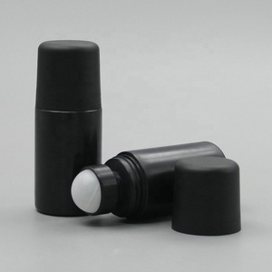Botella de Desodorante <span class=keywords><strong>Roll</strong></span>-on Vacía Negra de 60 ml, Botella de Plástico para Aceite Esencial - Product Image 3