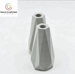 Vasi geometrici a buon mercato a singolo fiore moderni vasi di fiori in <span class=keywords><strong>cemento</strong></span> - Product Image 2