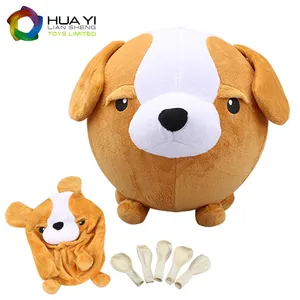 Atex犬形状動物おもちゃでぬいぐるみ生地バルーン