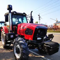 Chinese big horsepower farm traktor Huabo 150HP 4WD AC cabin wheeled farm tractor