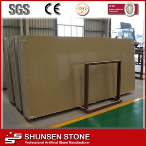 Vena de mármol diseño de muchos colores losa de cuarzo sintético - Product Image 6