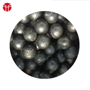 40 Mm Tinggi Chrome Cast Grinding Media Bola Ditempa Bola Baja untuk Ball Mill