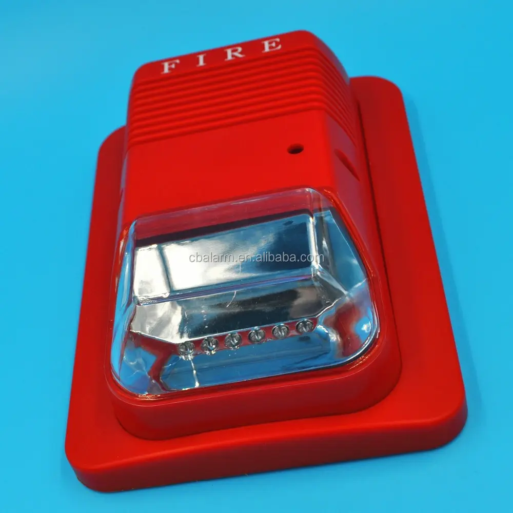 fire alarm piezo alarm strobe siren