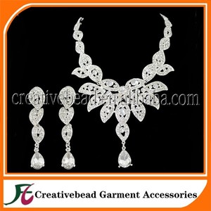 Bijoux argent turque <span class=keywords><strong>istanbul</strong></span> grand bazar anneaux ensembles boucles d'oreilles gros bijoux bijoux de mariage robes chine - Product Image 3